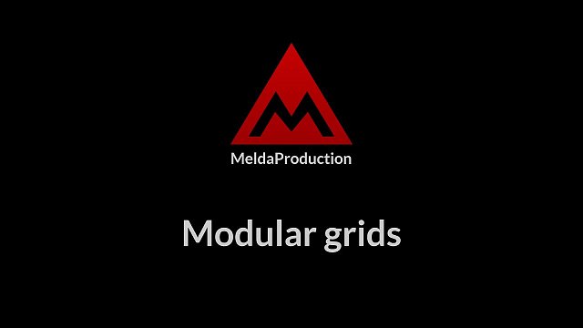 Tutorial: #3 - The modular instrument, part 2 - Modular grids